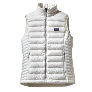 Women’s Patagonia down sweater vest - light grey